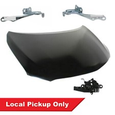 New Primed Steel Hood w/ Hinges & Latch Set For 2009-2013 Toyota Corolla