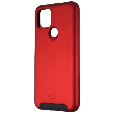 Nimbus9 Cirrus 2 Series Dual Layer Case for Google Pixel 4a 5G - Red/Black