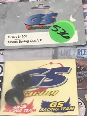 GS Racing GSCVS Shock Spring Cup:VP NewInPack USA Shipped
