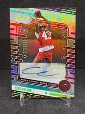 Chris Braswell 2024 Absolute Signatures Spectrum #155 RC Auto SP /299