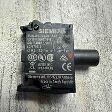 Siemens Red LED Module 3SU1401-2BB20-1AA0 24 Volt AC / DC Screw Sirius Act