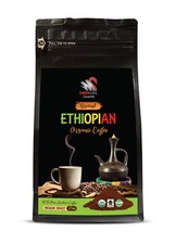 Ethiopian Harrar - ETHIOPIAN GROUND ORGANIC COFFEE - Coffee cooperatives 1 Pack