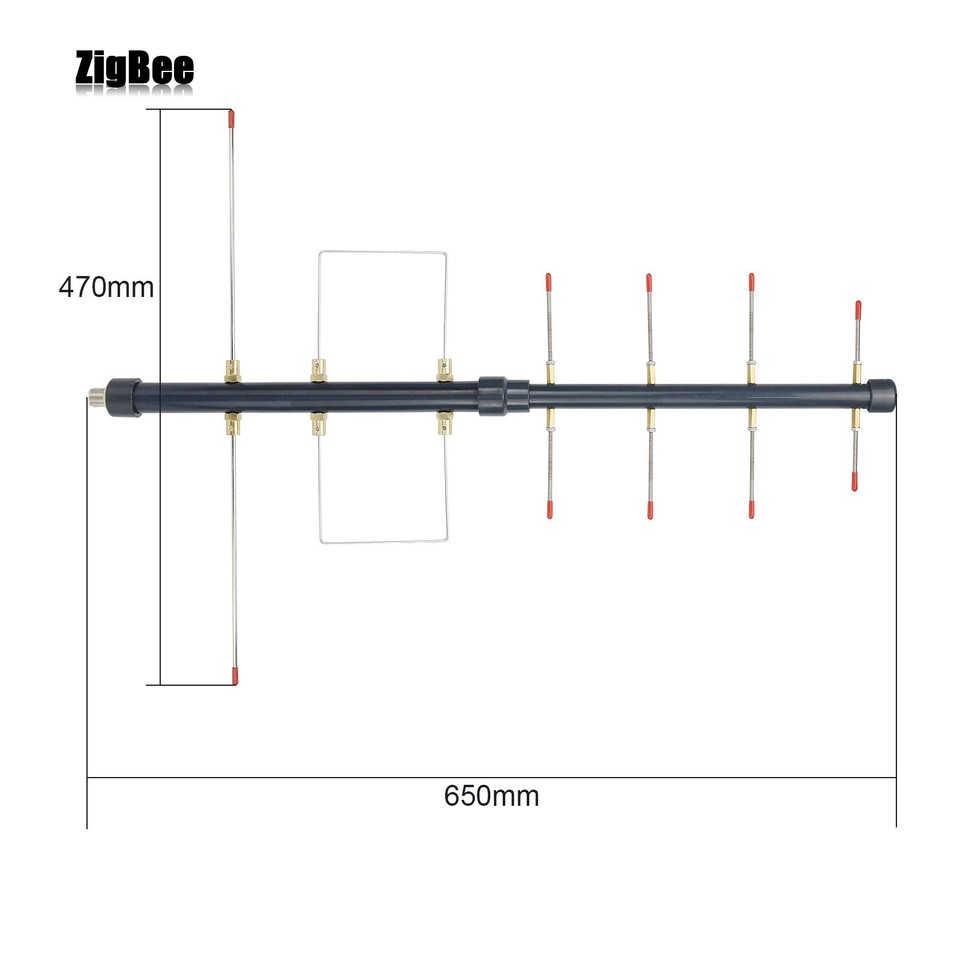 HamGeek HG-20A QRP Antenna Loop HF 5-30MHz Per Ricetrasmettitori IC-705 - Nuova