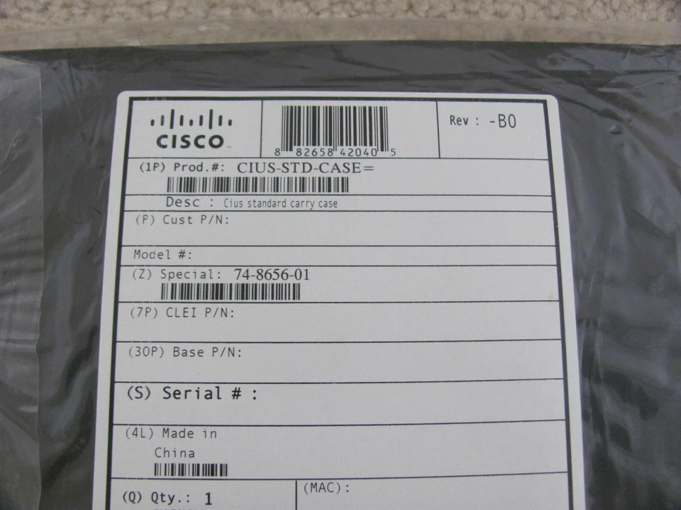 Cisco CIUS-STD-CASE Black Standard Carry Case For 7" Cius Tablet - Image 2 of 3