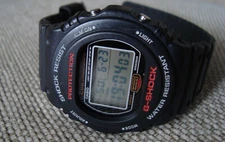 Casio G-Shock DW-5700 vintage screwback, module 1545 with illuminator, from 2001