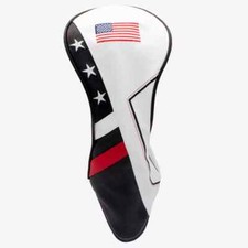 USA American Flag Golf Driver Head Cover Embroidered New