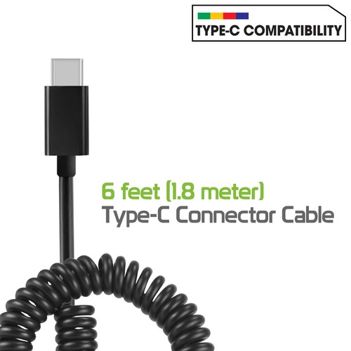 Type-C Car Charger w/ extra USB port 3 Amp / 15 Watt for Samsung Galaxy 8 Plus - Picture 7 of 12