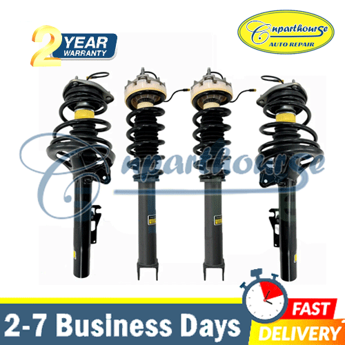 Front & Rear Shock Absorber Strut Assys PASM Fit Porsche 911 997 4WD 3.8L 05-12 - Picture 1 of 14