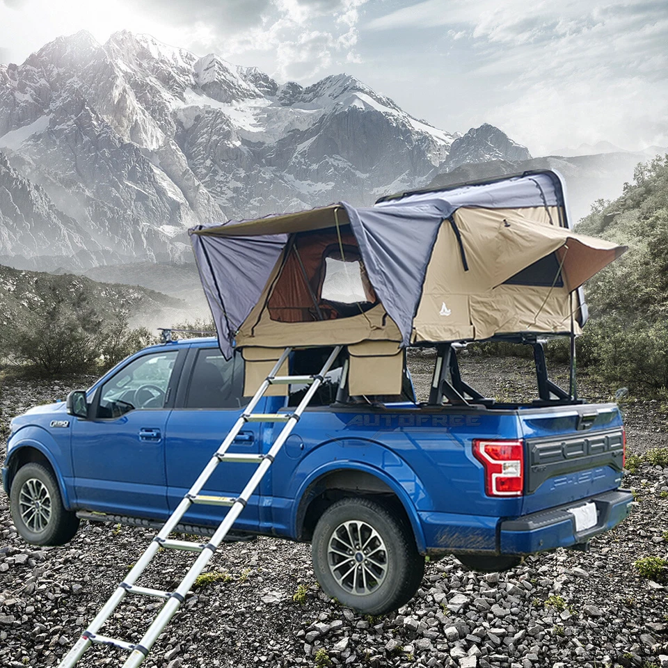 Tienda de techo rígida universal para acampar al aire libre tienda en la azotea tienda impermeable