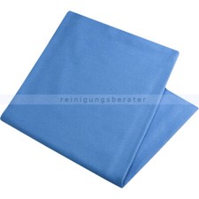 Fenstertuch Glaspoliertuch Glastuch Microfaser blau, 50 x 60 cm