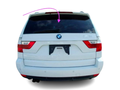 Fits: 2004-2010 BMW X3 4D Utility Back Rear Window Glass/Heated