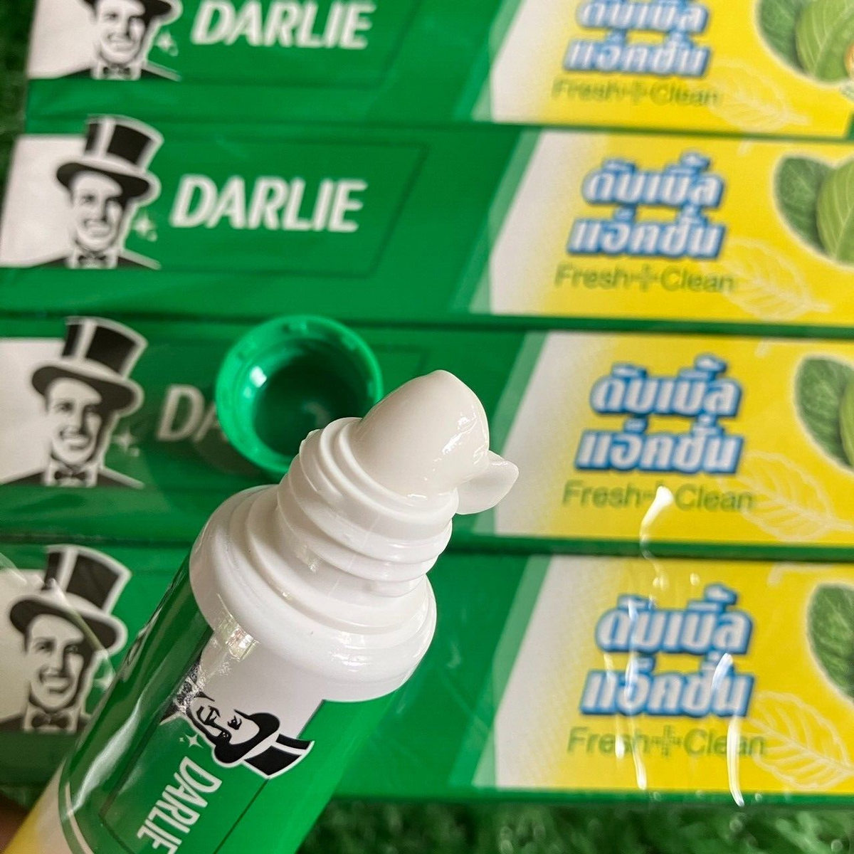 Dentifrice Darlie Double Mint Action - Au Fluorure - Fraîcheur Rafraîchissante Longue Durée - Neuf