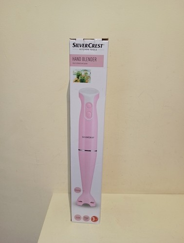Silver Crest Hand Held Blender 350W Glossy Pink - Picture 2 of 5