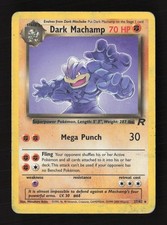 Dark Machamp (27) 27/82 Unlimited Team Rocket DMG Pokémon TCG on eBay