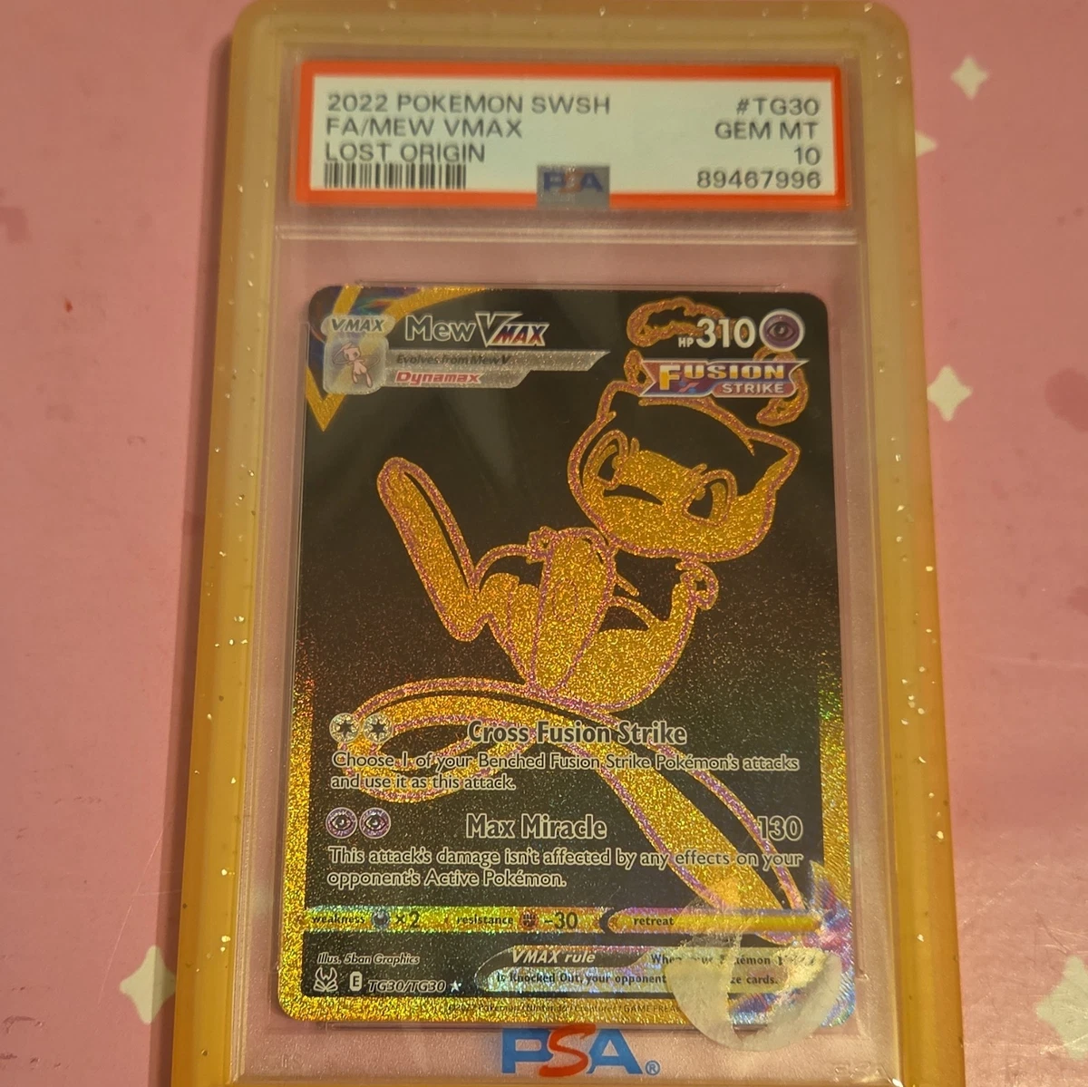 Mew Pokémon TCG Professional Sports Authenticator (PSA) Secret