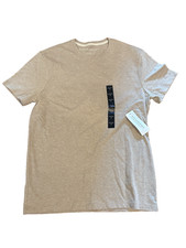 Banana Republic Slim Fit Soft Wash Men's SizeS Tan/Khaki Crew-Neck T-Shirt