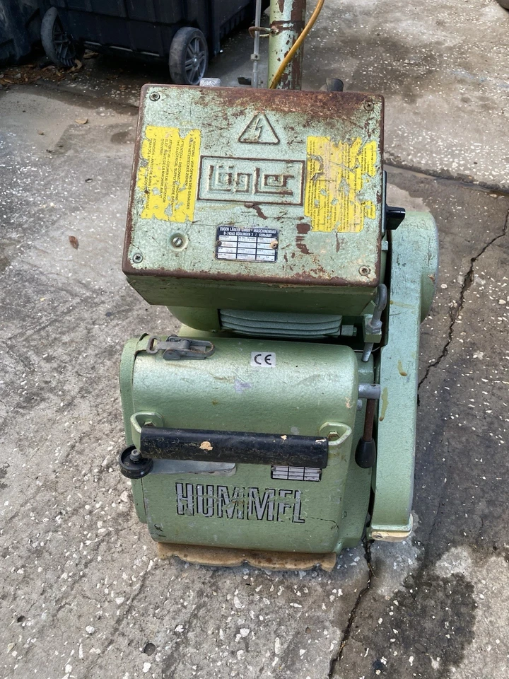 Hardwood Floor Belt Sander-USED Lagler Hummel 8" AS IS Tested Motor Runs - Image 4 of 4