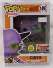 Funko Pop! 1493 Ginyu Dragon Ball Z Entertainment Earth Glow Damaged Box