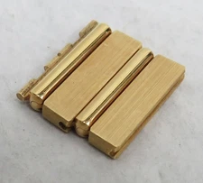 FACTORY ORIGINAL (2) PIAGET POLO 18K YELLOW GOLD 16.3 -15.8mm LINKS