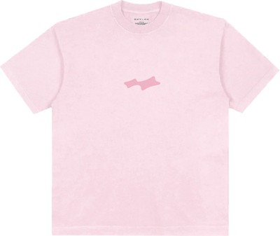 SKYLRK Justin Bieber COACHELLA LIVE TEE 2 in Cloud Pink — SMALL