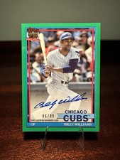 2026 Topps 1991 Topps Green Billy Williams Auto #91A-BWS Chicago Cubs /99
