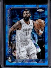 2025-26 Topps Chrome Sapphire Kyrie Irving #40 Mavericks