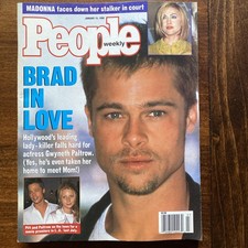 People Weekly &ndash; January 15, 1996 &ndash; Madonna Stalker Story &ndash; Vintage Celebrity Mag