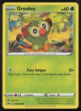 Grookey 010/202 Common Sword & Shield Pokemon Card Near Mint