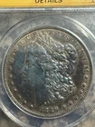 1889-o Morgan Silver Dollar, Better Date, ANACS AU Details, Toner, Free shipping