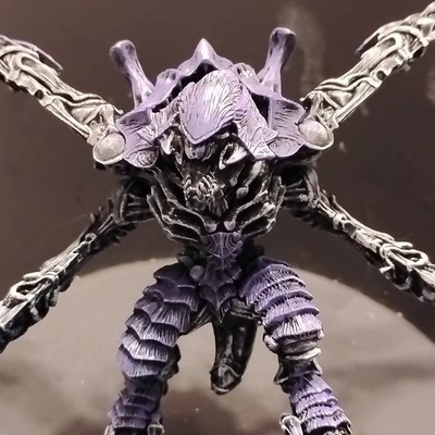 Warhammer 40k Resin Miniture Tyranid Screamer Killer Fully Painted Table Ready