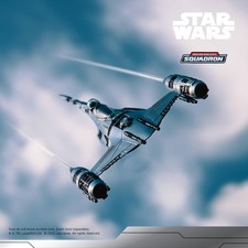 Jazwares Star Wars Micro Galaxy Squadron The Mandalorian N-1 Starfighter NEW