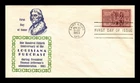 US COVER LOUISIANA PURCHASE 150TH ANNIVERSARY FIRST DAY ISSUE SCOTT 1020