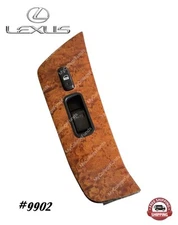 99-03 Lexus RX300 SUV Passenger Power Window Door Lock Control Switch Wood OEM