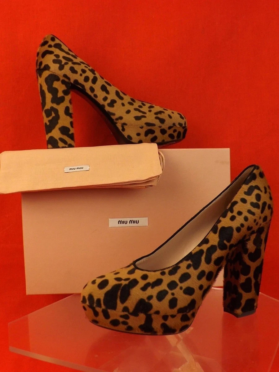 Miu Miu Animal Print M Heels for Women for sale | eBay
