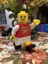 24cm Custom Brick-Style Arsenal  Football  Figure | Large Display Model