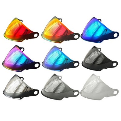 Polycarbonate Helmet Lens for OF616 Daily Road Use and Front Cover