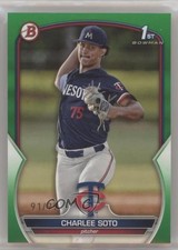 2023 Bowman Draft Green 91/99 Charlee Soto #BD-9 7c7