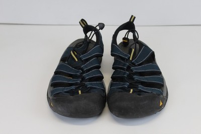 Keen Newport H2 Mens 13 Sandals Navy Blue Gray Waterproof Hiking Shoes Read Desc