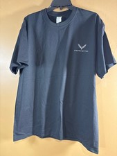 HC1308. Men's Corvette Graphic T-Shirt Black XL 100% Cotton Made in USA
