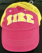 Nike Kids Child Baseball Hat Cap Adjustable - Hot Pink/Yellow