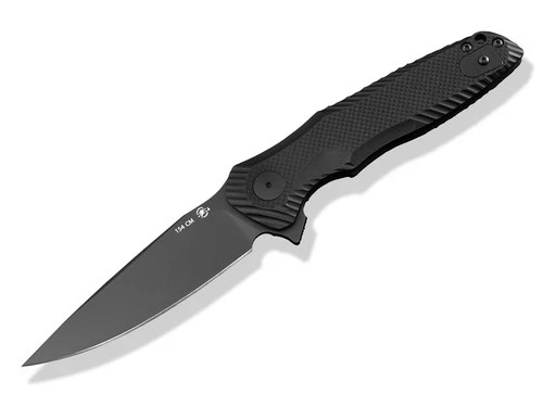 Spartan Blades Poros Liner Lock SFBL11BK Black G10 154CM Pocket Knife Stainless