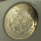 🌈1885-O Morgan Silver Dollar NGC MS64 - 90% Silver Coin - Mini Crescent Toner