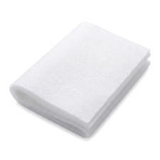 PjAmzShuy 3mm Ultra-Thin Aquarium Filter Floss Pad, 40cm X 30cm, white