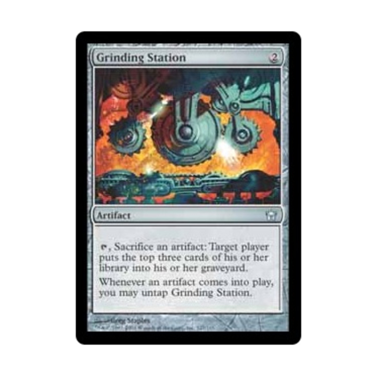 WOTC MtG Fifth Dawn Grinding Station (U) NM
