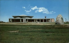 Kill Devil Hills North Carolina Wright Museum for 1902 Glider vintage postcard