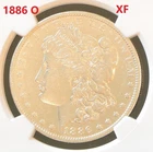 USA Morgan Dollars 1886-O $1 Silver Coin NGC XF