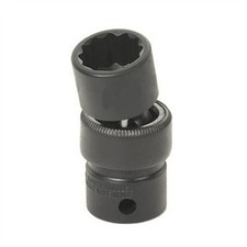Grey Pneumatic 3/8" Drive x 15/16" Standard Universal- 12 Point Socket - Black