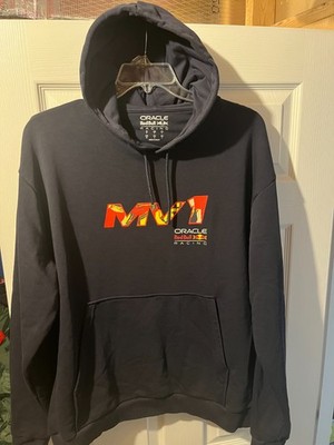 Castore Oracle Red Bull Racing Max Verstappen Pop Art Hoodie Men's Size L NWOT