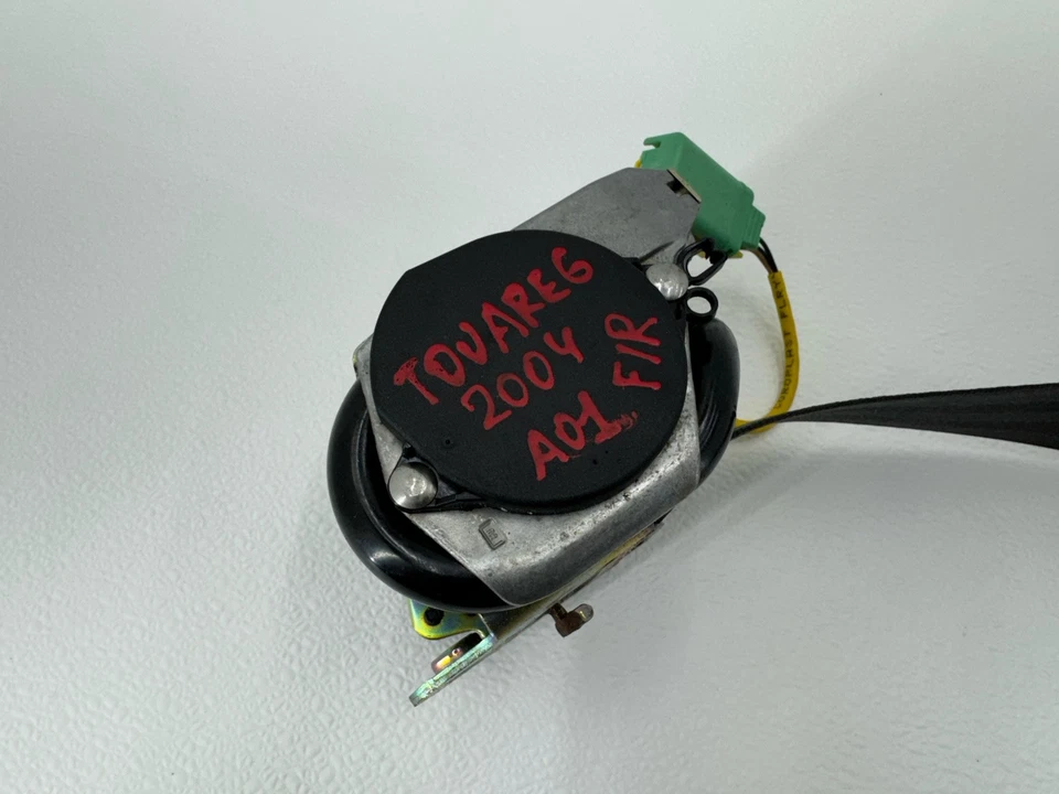 2004-2007 VOLKSWAGEN TOUAREG CINTURÓN DE SEGURIDAD PASAJERO DELANTERO DERECHO RETRACTOR OEM Foto 2 de 4