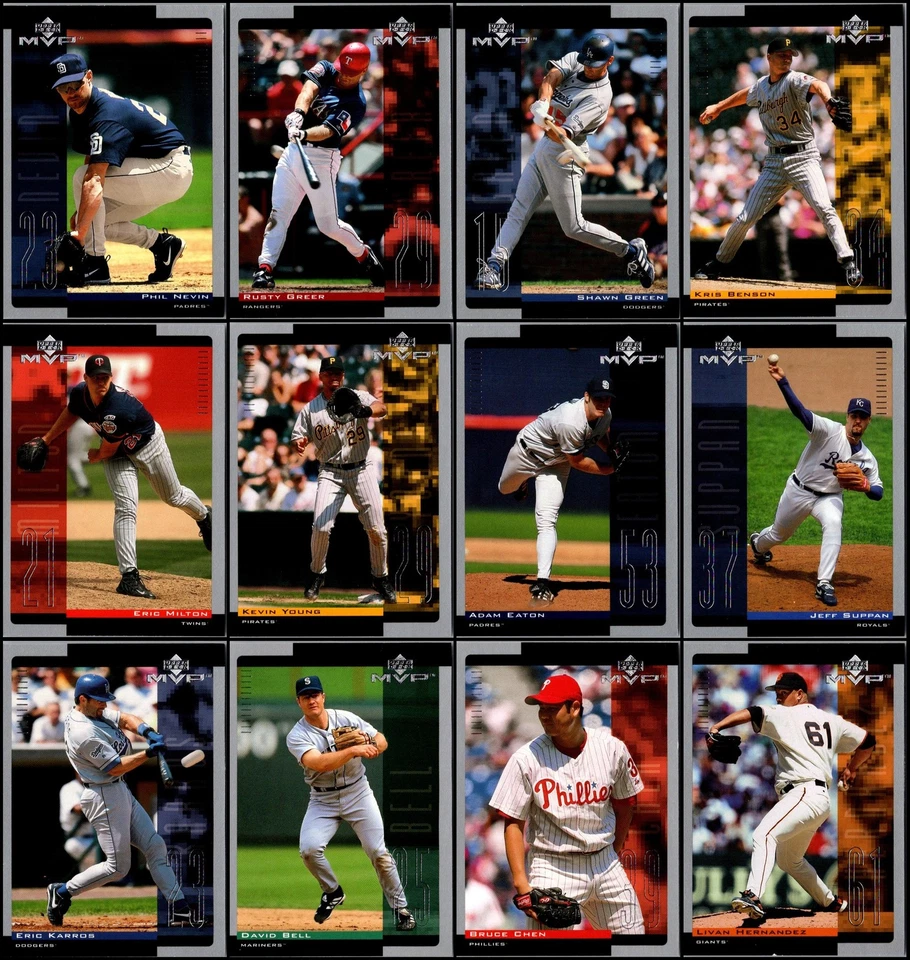 Lote de cartas 2001 Upper Deck MVP (64) - Casi desaparecido - Consigue las tuyas antes de que estén al... Foto 2 de 4